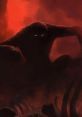 Skar King emerges from the shadows, an ominous figure surrounded by a dark, fiery atmosphere.