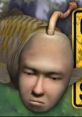 Unique character from Seaman video game, featuring a fish with a human-like face and a distinctive antenna.