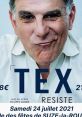 TEX TEX is a prominent French humorist and TV presenter known for his captivating presence and unique comedic style that
