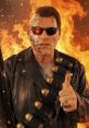 Arnold the T2 Terminator impersonator Arnold, the ultimate T2 Terminator impersonator, brings the iconic character of the