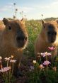 Minnie and Gene The Capybara Minnie and Gene, the delightful duo of capybaras, are here to bring joy and warmth to your