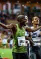 Nijel Amos Nijel Amos, originally from Botswana, is a celebrated middle-distance runner known for his remarkable