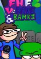 FNF Bambi vs. Dave and Bambi features characters with microphones, ready for a fun music challenge.