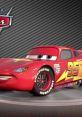 Lightning McQueen, the iconic red race car from the 2011 movie, showcases his signature design with vibrant colors and racing details.