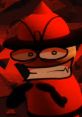Eerie character from "Expunged (Dave and Bambi Fixed Devil)" with menacing expression against a dark, vibrant background.