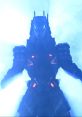 Earth Garon stands imposing in a foggy backdrop, showcasing its powerful design and glowing features.