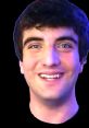 Smiling young man with blue eyes and dark hair, vibrant colors highlighting his cheerful expression. Depeet fan content.