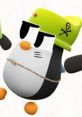 Playful penguin character dressed as a pirate with a green hat, embodying the fun spirit of Pinwin's adventures.