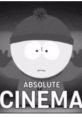 Stan from South Park with a serious expression and “Absolute Cinema” text, capturing a random ahh meme moment.