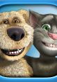 Cheerful animated dog and cat duo, featuring playful expressions and vibrant colors, promoting fun and friendship.