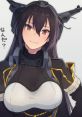 Nagato (Kancolle) (C.V Sakura Ayane) On her head is her peculiar headgear which features the various details of the top of