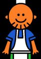 Chef Jerry from ToddWorld, cheerful character in a blue shirt and white apron, ready to cook delicious meals.