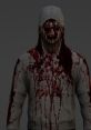 Sinister character in a bloody hoodie, perfect for horror book cover art related to thrilling tales. Book Simon for your next read!