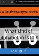 Interactive soundboard featuring Alphabeton Applon, inviting users to explore various sound options and engage with content.
