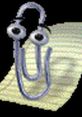 Playful paperclip character with googly eyes, representing nostalgia and fun in digital assistance.