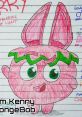 Barry from Sunny Bunnies, a cheerful pink character with green accents, showcasing vibrant colors and playful design.