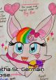 Prism from Sunny Bunnies, a colorful character with hearts, smiles, and a vibrant rainbow hairstyle, embodies joy and magic.