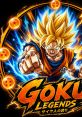 Goku in action from Dragon Ball, surrounded by Dragon Balls and vibrant energy, showcasing legendary power and determination.