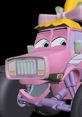 Ponytail (Tajja Isen) Ponytail is a pink, girl monster truck character featuring a blonde ponytail and horseshoe patterns on