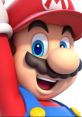 Mario V2 character waving enthusiastically, showcasing his iconic red hat and cheerful expression in vibrant colors.