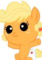 Baby Applejack (Latin American Spanish, My Little Pony) (Versión Meme) El 267th De Giomar (El Bebé XD)