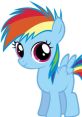 Young Rainbow Dash (Latin American Spanish, My Little Pony) El 272th De Giomar