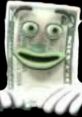 Cartoonish Yap Dollar character with a friendly face and hands, promoting fun and engagement around currency.