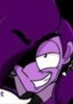 Purple character with a mischievous grin, inspired by William Afton from Five Nights at Freddy's and created by Lolzman87.