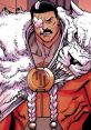 Thragg from Invincible, showcasing battle scars and fierce armor, symbolizes power and villainy in the comic universe.