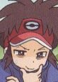A character with spiky brown hair and a red cap, smirking while pondering a silly idea or prank. Perfect for "Stupid stuff.