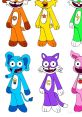 Colorful animated characters showcasing vibrant personalities, perfect for Voice Forge creative projects and storytelling.