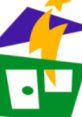Colorful Binga TV logo featuring a green house with a stylized lightning bolt and star, representing energy and creativity.