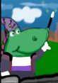 Colorful crocodile character in a magician outfit, holding a magic wand with sparkling effects in a vibrant background.