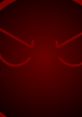 Red abstract design with ominous shapes, reflecting themes from "Tremble Of Ash." Bold and visually striking.