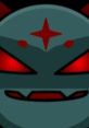 Cartoonish villain character with glowing red eyes and a menacing grin, inspired by themes from "Kitty After Your Soul.