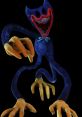 Nightmare Huggy Wuggy 2: eerie blue creature with sharp teeth and claw-like hands, ready to scare in a dark setting.