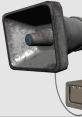 Rusty PA system speaker from SCP:CB, used for in-game audio samples, showcasing detailed textures and design elements.