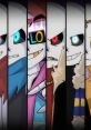 Different Sans characters from Fresh Sans Voice Headcanon 2, showcasing unique styles and expressions in a vibrant composition.