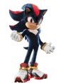 Shadow the Hedgehog stands confidently with striking features and gold accessories, embodying the essence of Sonic The Hedgehog.