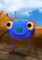 Colorful cartoon character Bounce the Bedbug from the Miss Spider franchise, showcasing vibrant features and a playful expression.