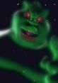 Kibosh from Casper's Haunted Christmas, a menacing green ghost with red eyes, embodying holiday terror and mischief.