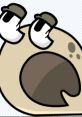 Surprised character from Q Alphabet Lore with large eyes and a cheerful expression, showcasing playful cartoon style.