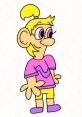 Vanessa Subletut from the Mario and Luigi Show, depicted with a playful expression and colorful outfit.