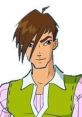 Jonathan Anthony Hale, a stylish animated character with brown hair, wearing a green vest over a pink shirt.