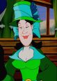 Hortense Marie Pickering in a vibrant green dress and hat, showcasing her unique character style in animation.
