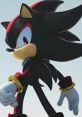 Shadow the Hedgehog poses confidently, showcasing his iconic black and red design and signature accessories from the 2010 series.