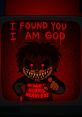 Horrid Henry character with glowing eyes and menacing grin, proclaiming dominance on a dark, eerie background.