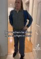 Mr. Roberts portrays a humorous take on teachers' reactions during classroom fights.