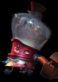 Brain character from "Igor," a quirky, animated brain in a glass container, showcasing humorous expressions and electric sparks.