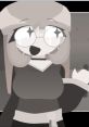 Yuna from Incredibox DLA Revaccumed Oc, featuring her cheerful expression and stylish glasses. Retro animation style.